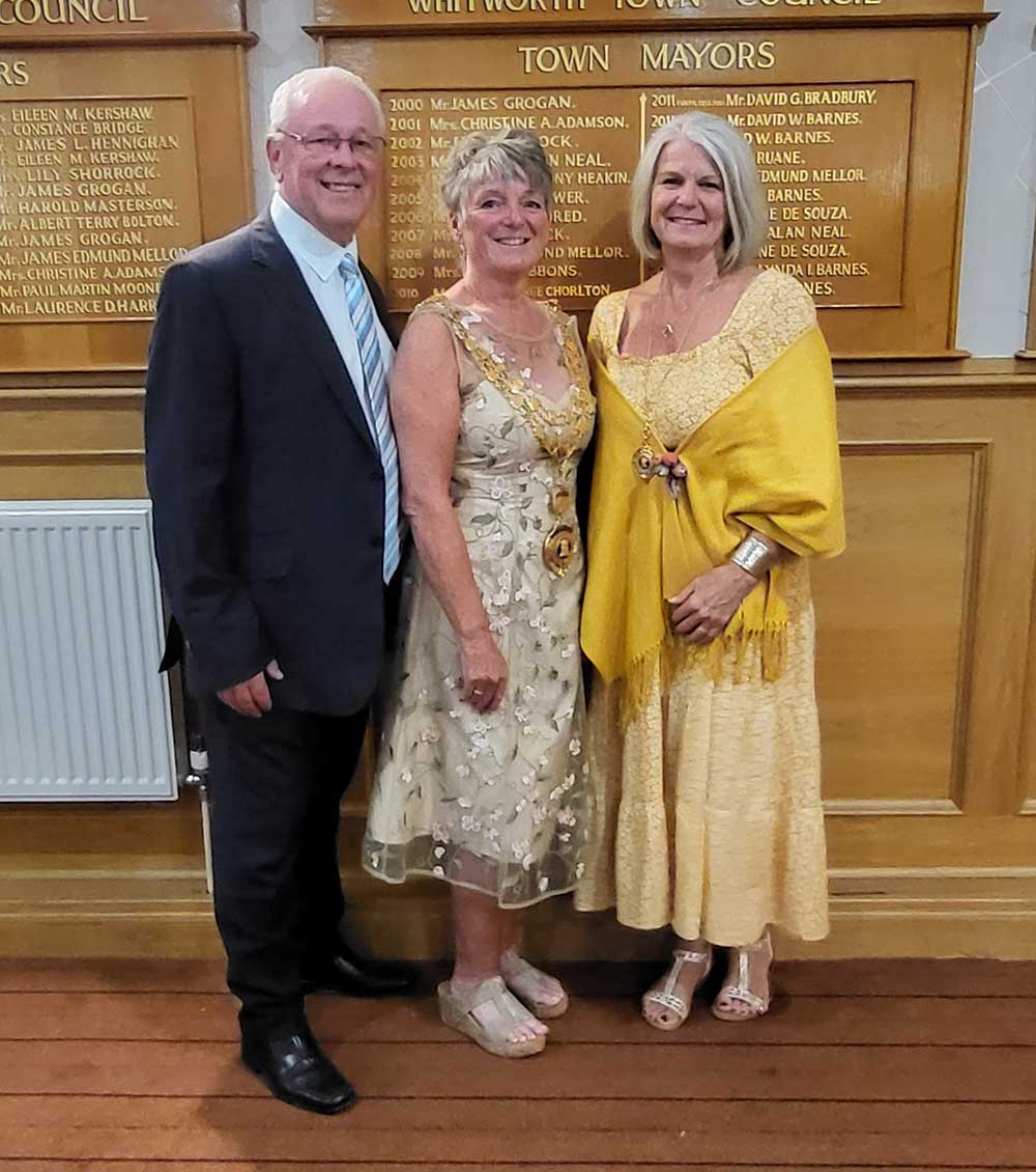 Mayor of Whitworth 2025-2026 Cllr Janet Whitehead