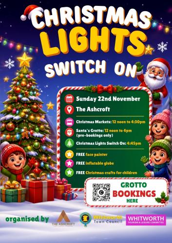 Christmas Lights Switch On and Santa's Grotto - Sunday 22nd November