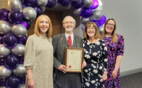 Alan Neal becomes an Honorary Townsman of Whitworth